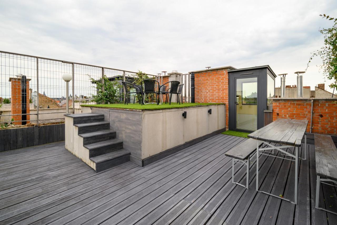 3Bedroom Triplex Rooftop Apartment Budapest Eksteriør billede