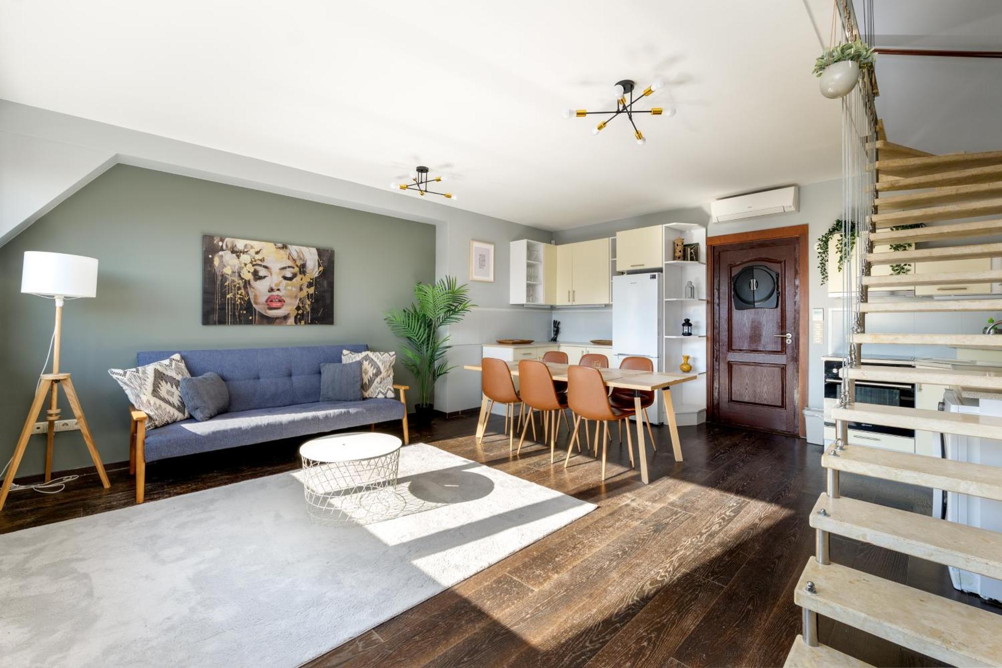 3Bedroom Triplex Rooftop Apartment Budapest Eksteriør billede