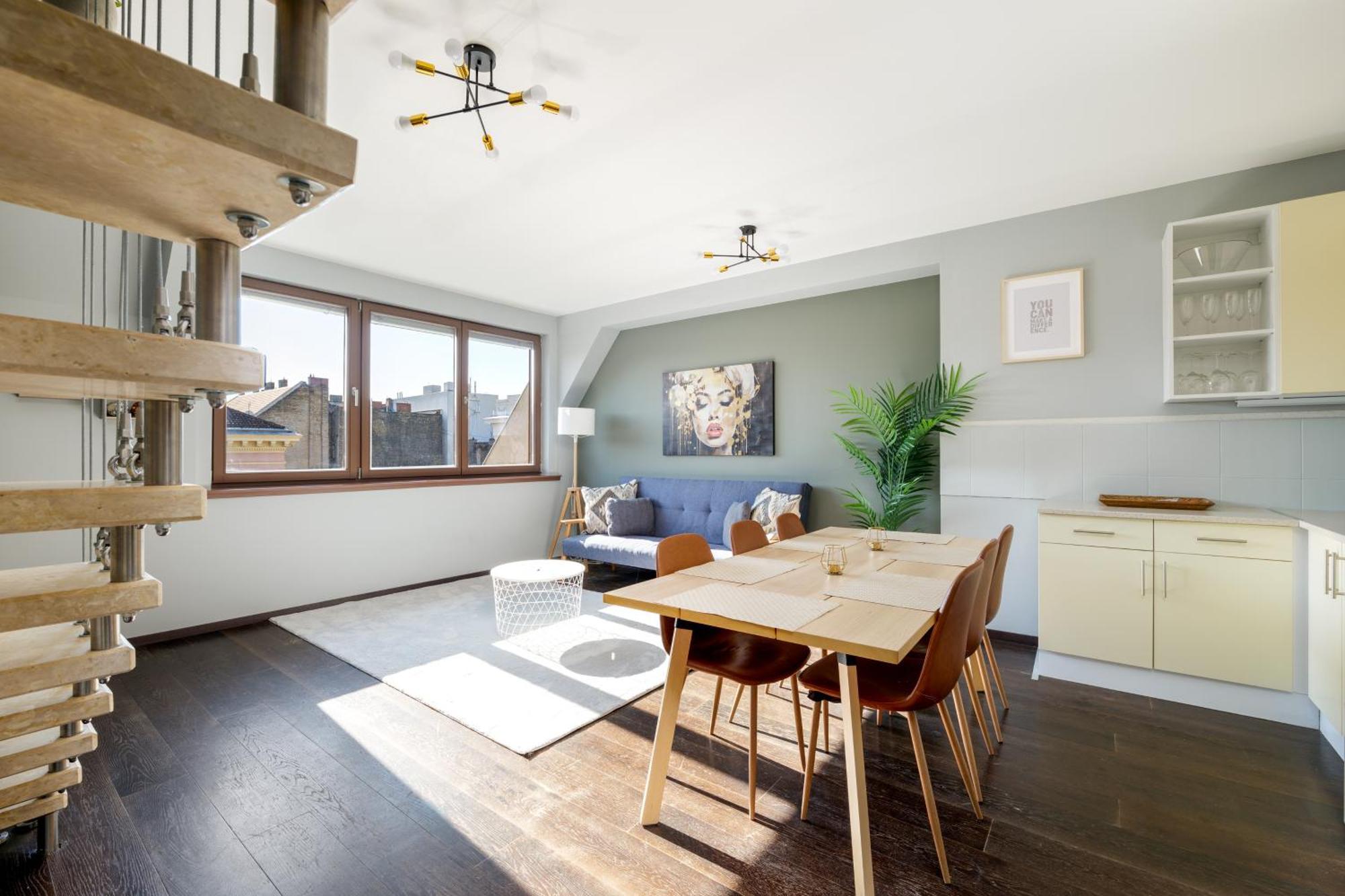 3Bedroom Triplex Rooftop Apartment Budapest Eksteriør billede